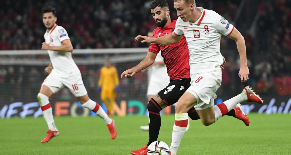 World Cup qualifiers: Albania’s match against Poland halted after players hit by bottles