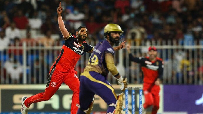 RCB vs KKR Eliminator: Mohammed Siraj completes 100 T20 wickets in 50th IPL game